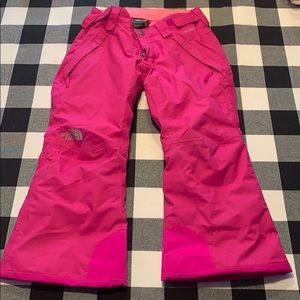 North face snow pants